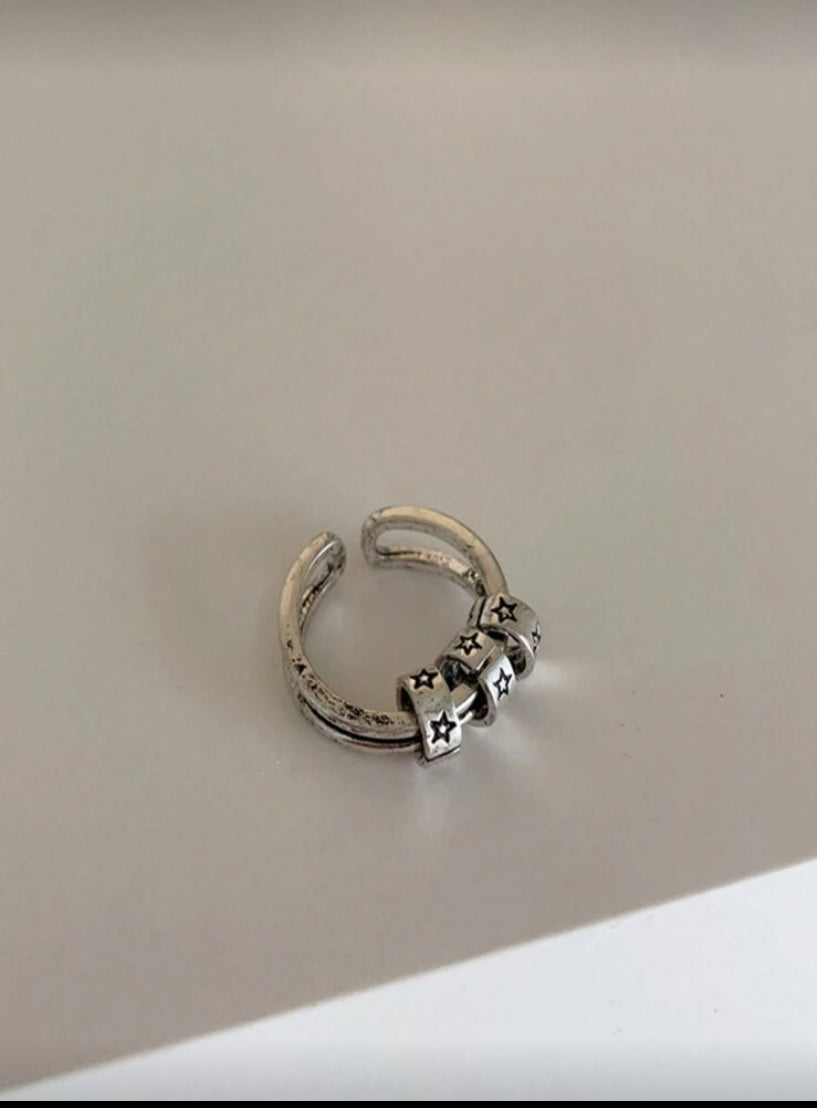 3pcs set of grunge rings